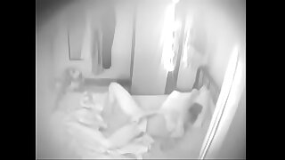 Desi girls musterbating(fingering)  caught in a spy cam which is install by her brothers. She fingering her self about 2min with expressions