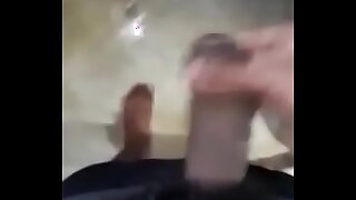 rubbing my dick