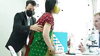 Indian Desi Girl Fucked by her Big Dick Doctor ( Hindi Drama )