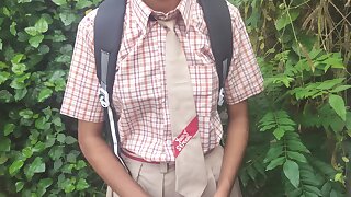 his little stepsister when she came from College (desi sex)