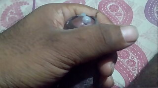 Young Man Downloaded Thick Cum From DICK !!